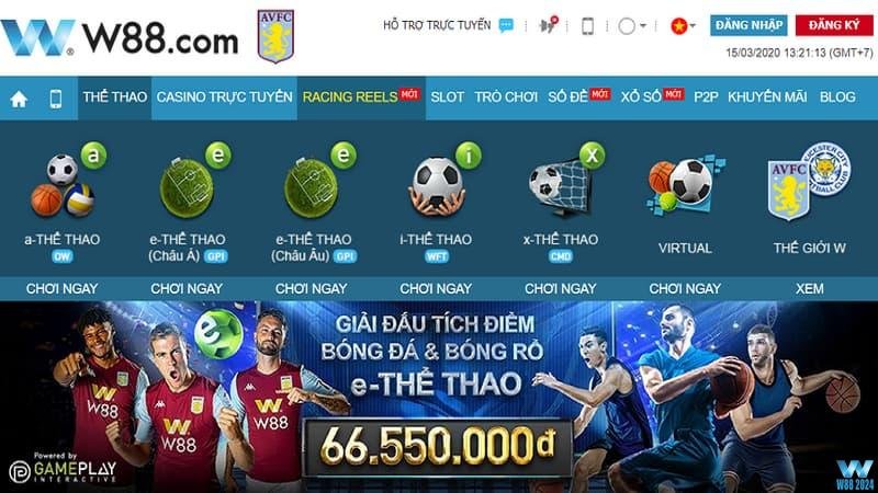 W88 game phát triển đa dạng đáp ứng cho nhu cầu của người chơi trực tuyến